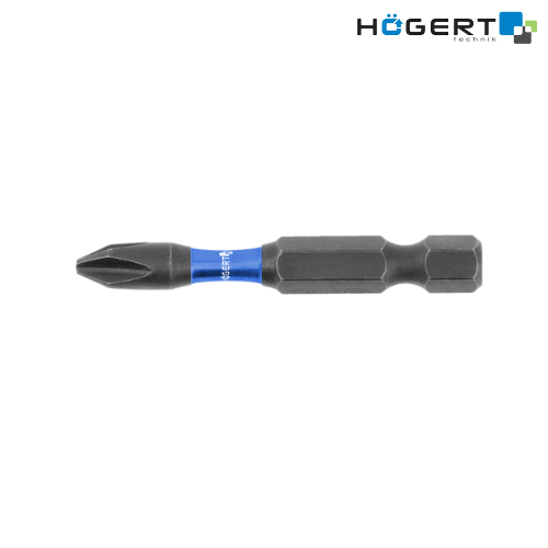 HT1S150 Հարվածային գլխիկներ PH2, 50 մմ, պողպատ S2, 2 հատ 