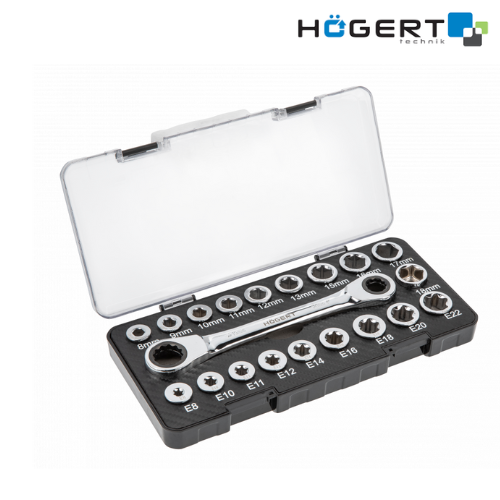 HT1R492 Օղակաձև պտուտակահան,20 կցորդով HOGERT