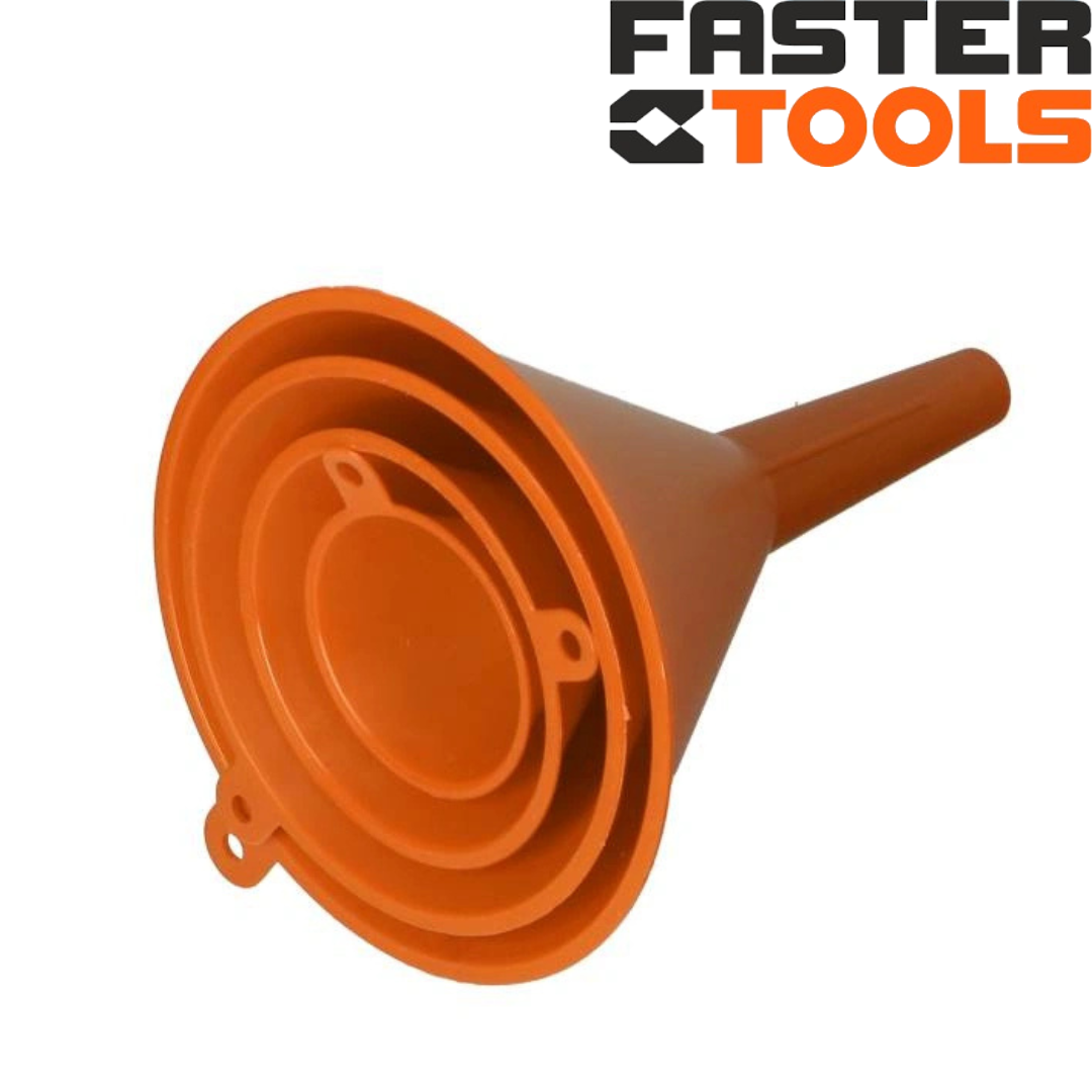FT397-02/2149 FASTER TOOLS ձագարների հավաքածու 4 հատ՝ 50, 70, 100, 120 մմ