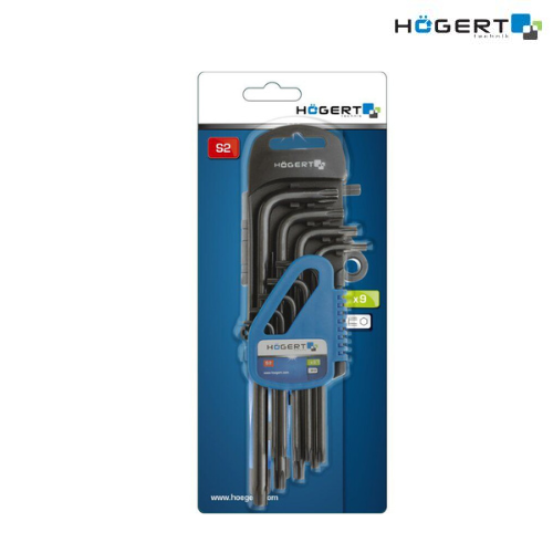 HT1W816  Torx բանալիների հավաքածու 9 հատ